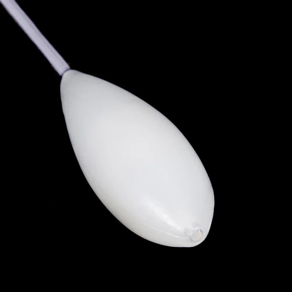 

Acrylic Fishing Float White Bombard Shape Upward Float 15/20/25/30/40/50g Carp Trout Bass Fishing Lure Floats Tackle Accessories