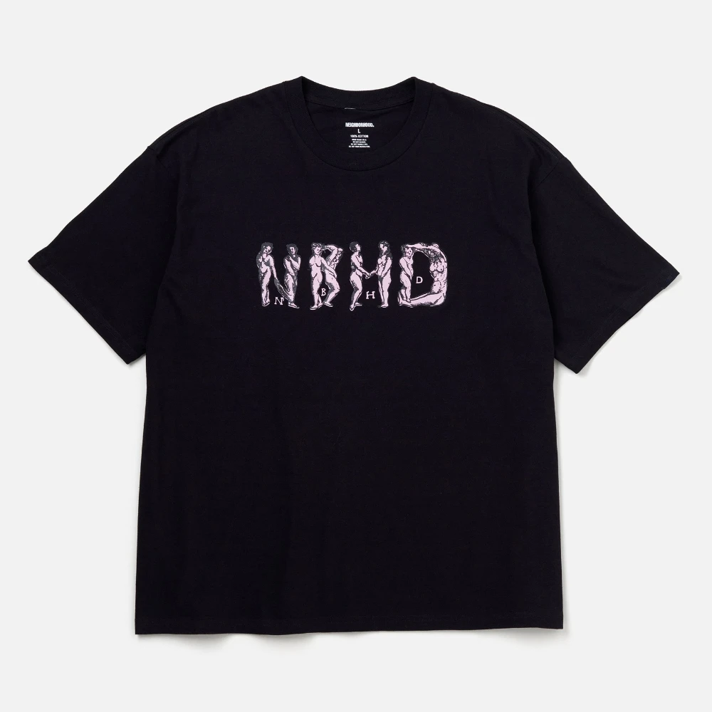 

NEIGHBORHOOD Fashion Printed T-shirt Men's and Women's Tops&T-shirts