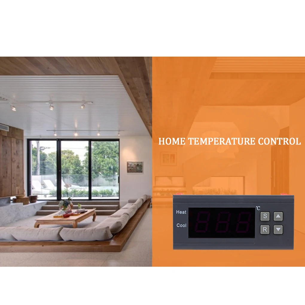 

Temperature Controller Professional Safe Switching Accessory Thermocouple Design 220V Thermostat Switch Sensor