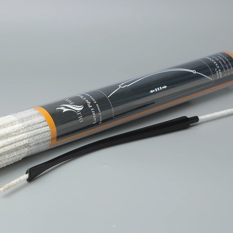 Хлопковый инструмент для чистки дымовых труб 100 шт. аксессуары белых мундштуков 9