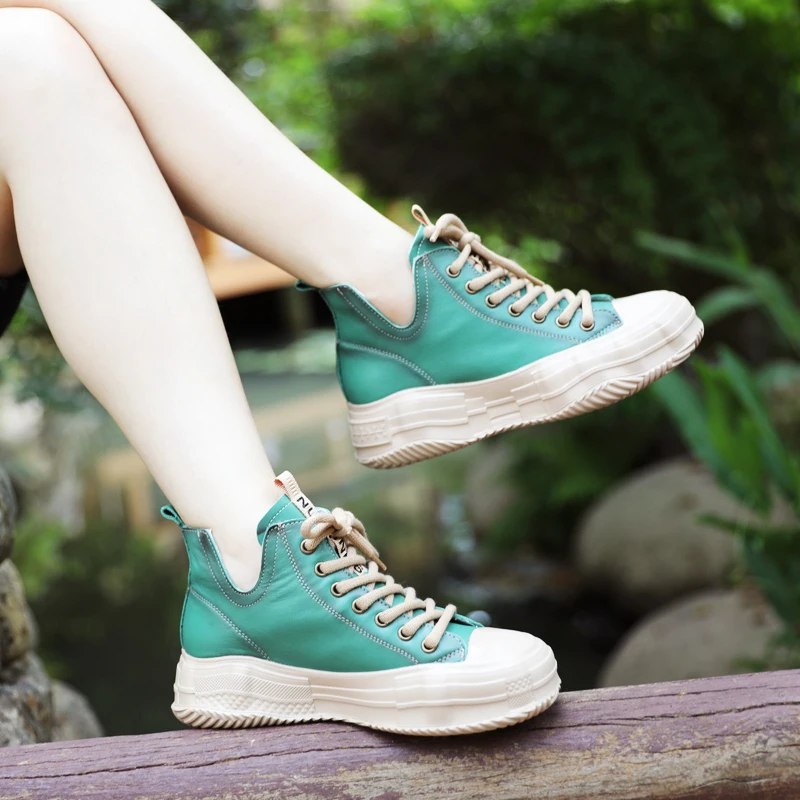 

Ботильоны женские кожаные осенние ботинки для женщин на низком каблуке женская повседневная обувь ручной работы из натуральной кожи рыцар...