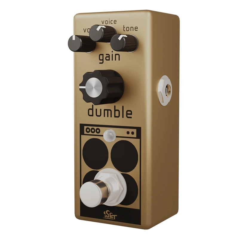 

ISET Dumble Overdrive Pedal Analog Mini Single Guitar Effect For Electric Guitar Bass True Bypass