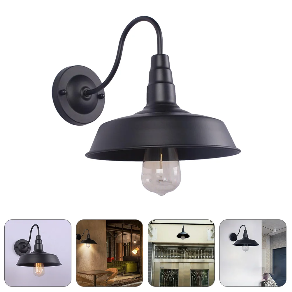 

Настенный светильник в стиле ретро, паб, винтажные фонари для помещений, балкона, железные бра для бара, освещение