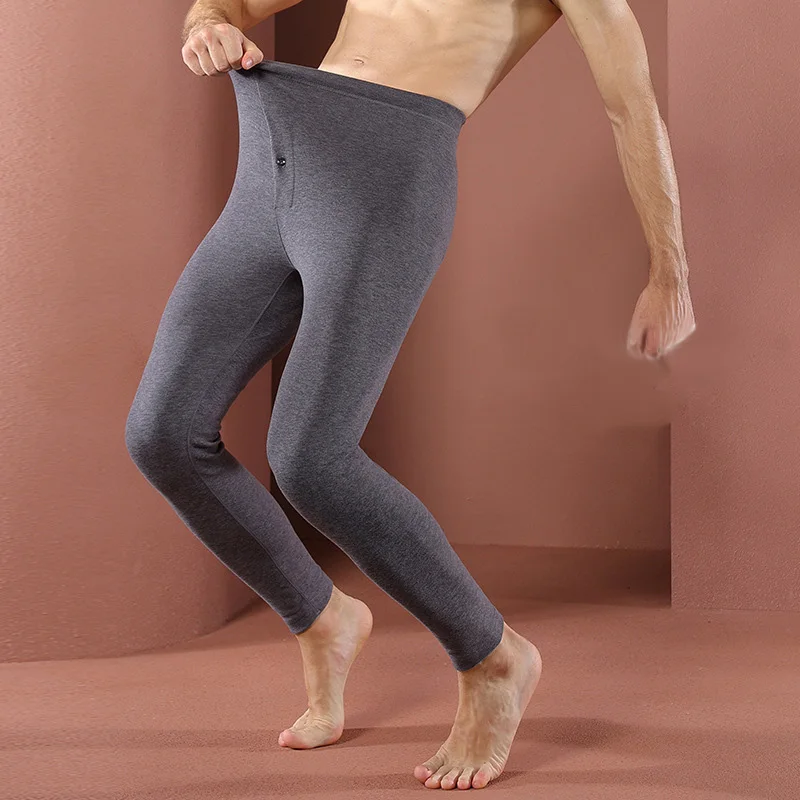 

Новинка, Лидер продаж, плотное теплое мужское зимнее термобелье 370 г, кальсоны, штаны, трусы, мужские леггинсы, мужские хлопковые трико