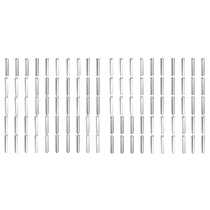 

100PCS 4X 20Mm Pin 304 Stainless Steel Shelf Nail Support Frame M4 Cylindrical Fixed Solid Pin