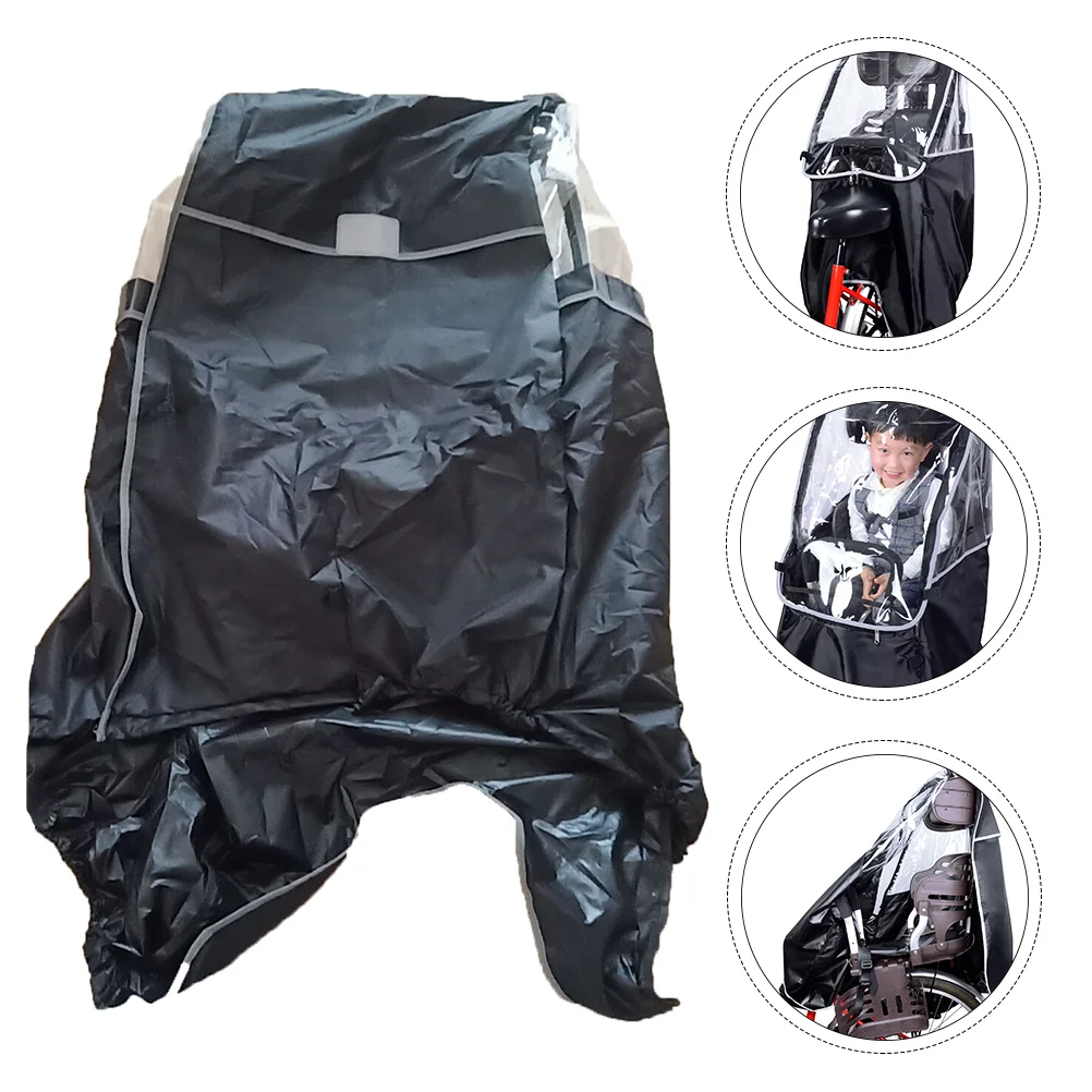 

1 PC Child Canopy Practical Ventilated Bike Child Rain Cover Wind Cover