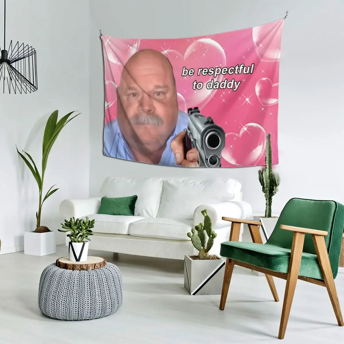 Гобелен Daddy Winkle Bertram Be Respectful to Wow