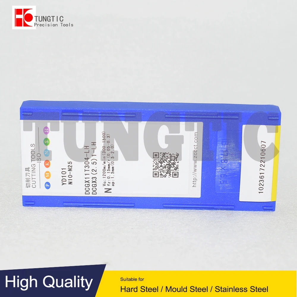 DCGX11T304-LH YBG202 YD101 DCGX (2 5) 1-LH твердосплавные Токарные режущие инструменты позитивная