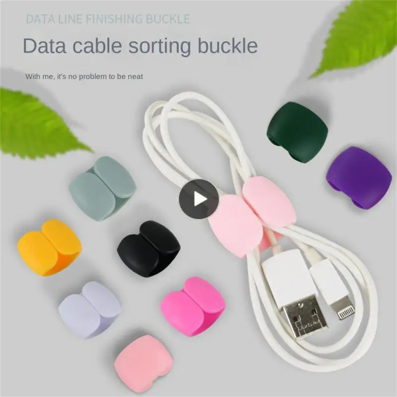 

Soft Material Headphone Cable Arrangement Light Environmentally Headphone Clip Pvc Smooth Wire Control Tools High-quality 3g