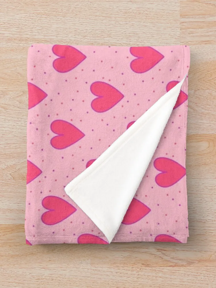 Одеяло с розовым сердечком роскошные одеяла для гигантского дивана