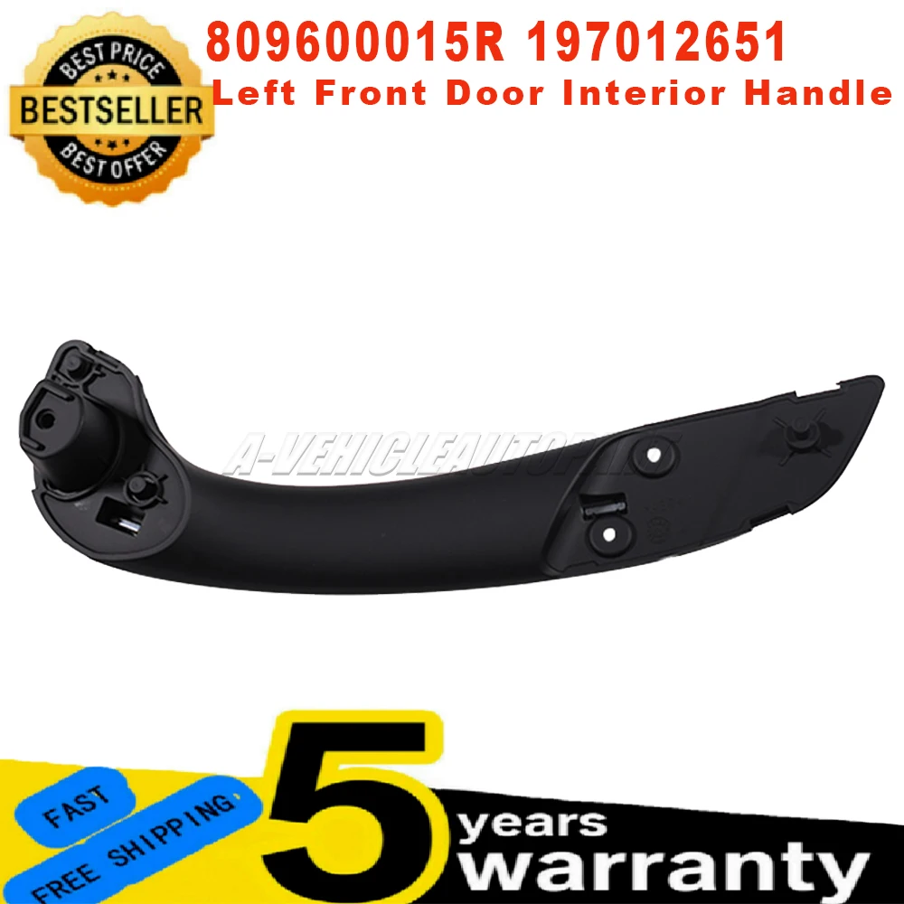 Interior Car Front Left Right Inner Door Handle With Cover 197012651 For Renault Megane 3 III Fluence 2008-2016 809600015R