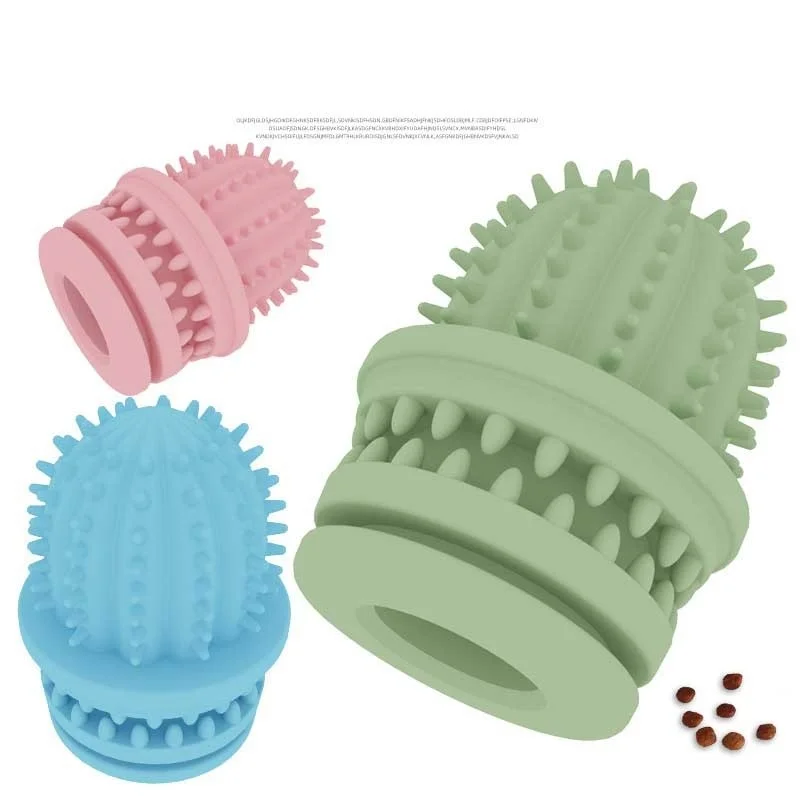 

Rushing Stick Treats Natural Rubber Feeding Training Dog Bite Toy Big Extras Tough Interactive Elasticity Dog Toothbrush Chew