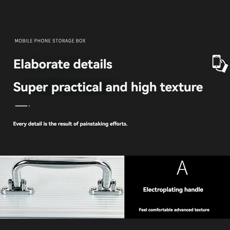 Стойка для мобильного телефона в классе шкаф хранения настенная тюрьма ящик