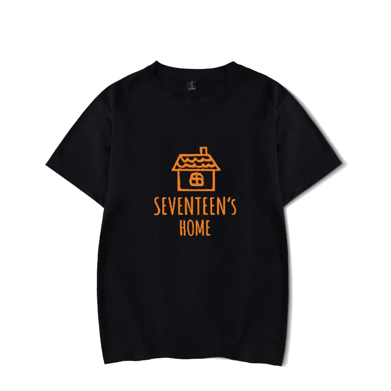

SEVENTEEN'S HOME T-shirt THE8 VERNON S.COUPS JOSHUA JEONGHAN JUN MINGYU HOSHI WONWOO Casual O-neck Short Sleeve Tee Tops CARAT