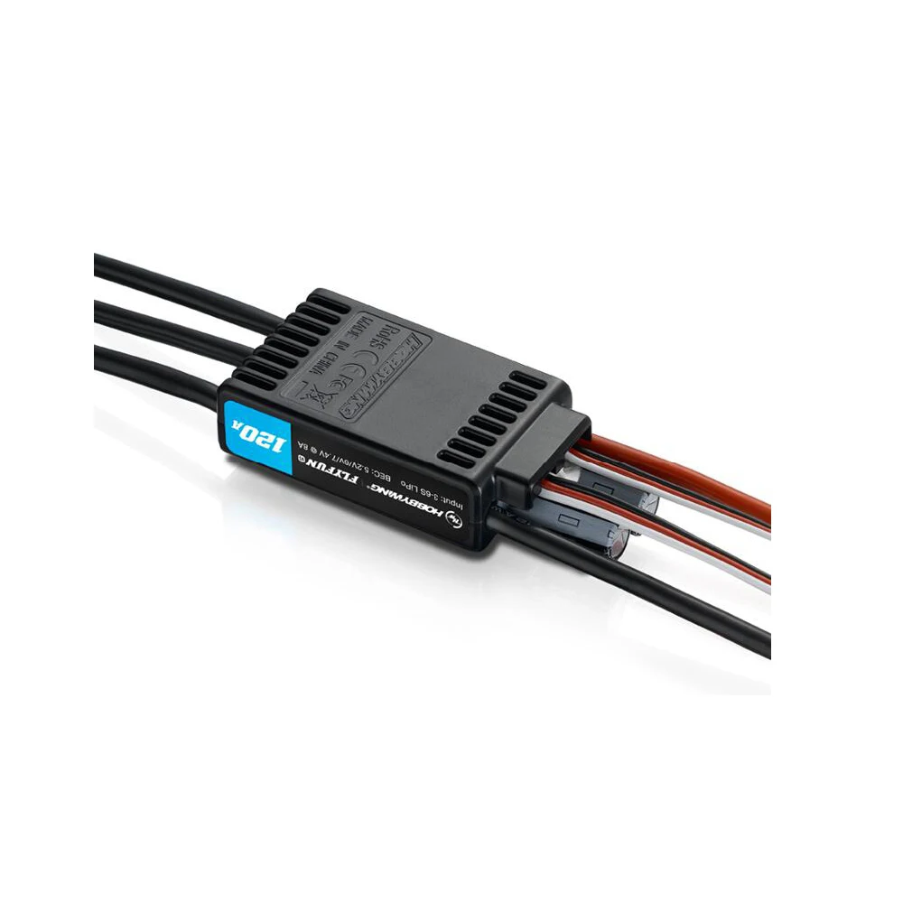 

Hobbywing FlyFun 120A V5 ESC 8S Lipo бесщеточный Электрический контроллер скорости двигатель с функцией Део для дрона самолета