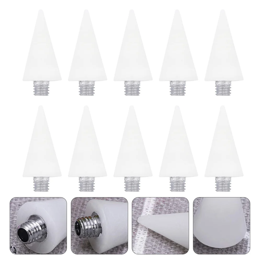 

10pcs Manicure Drill Picking Pen Pickers Drill Pen Heads Drill Picking Pen Heads