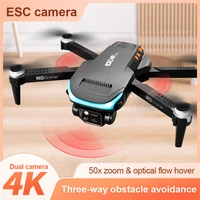z888 quadcopter drone optical flow localization 4k high definition aerial photography dual cameras obstacle avoidance rc uav new