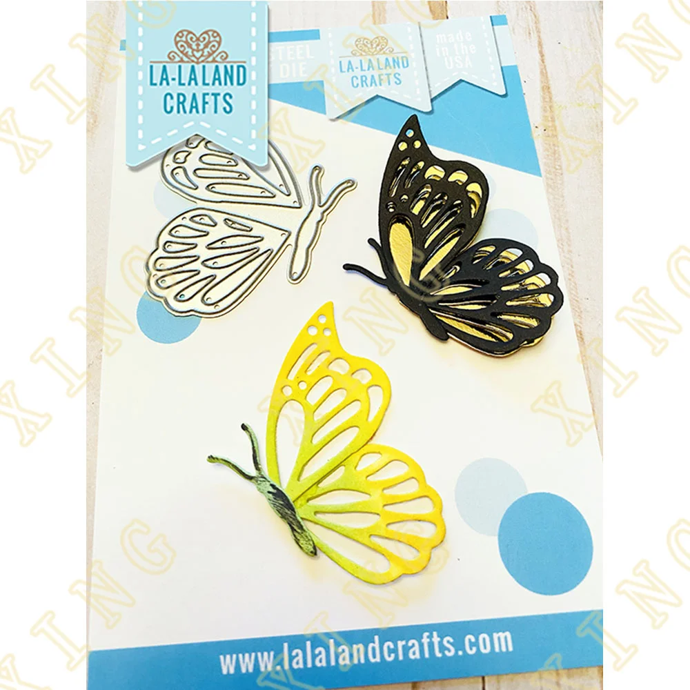 

Right Butterfly 2022 New Metal Cutting Dies Scrapbook Diary Decoration Stencil Embossing Template Diy Greeting Card Handmade
