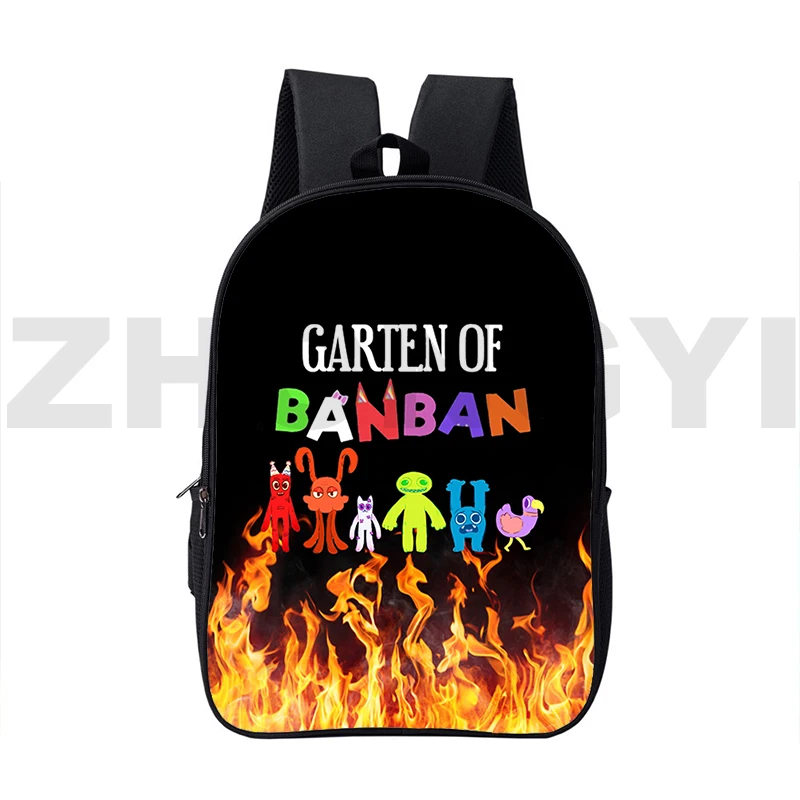 Men Garten Of Banban 2 Print Backpacks 3d Cute Anime Schoolb