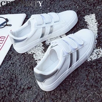 women sneakers leather shoes trend casual flats sneakers female new fashion comfort stiped breathable style vulcanized shoes