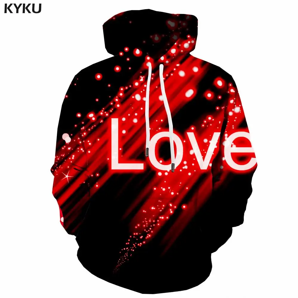 

3d Hoodies Love Sweatshirts men Couples Hoody Anime Psychedelic 3d Printed Abstract Hoodie Print Long Sleeve Streetwear Autumn