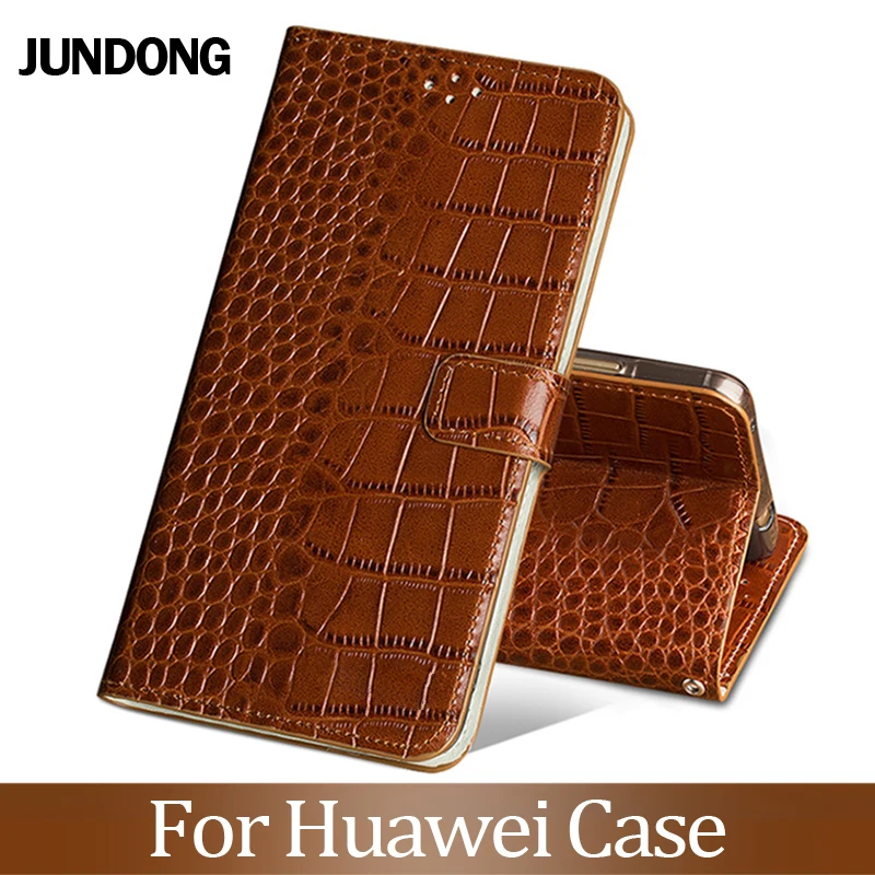 

Flip Cases For Huawei P10 P20 P30 Lite Mate 9 10 20 lite Pro P Smart Y6 Case Cowhide Luxury Card slot wallet phone flip cover