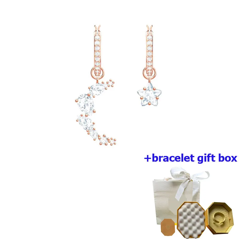 

Женские серьги в виде полумесяца высокого качества, эффектные, красивые и подвижные, бесплатная доставка