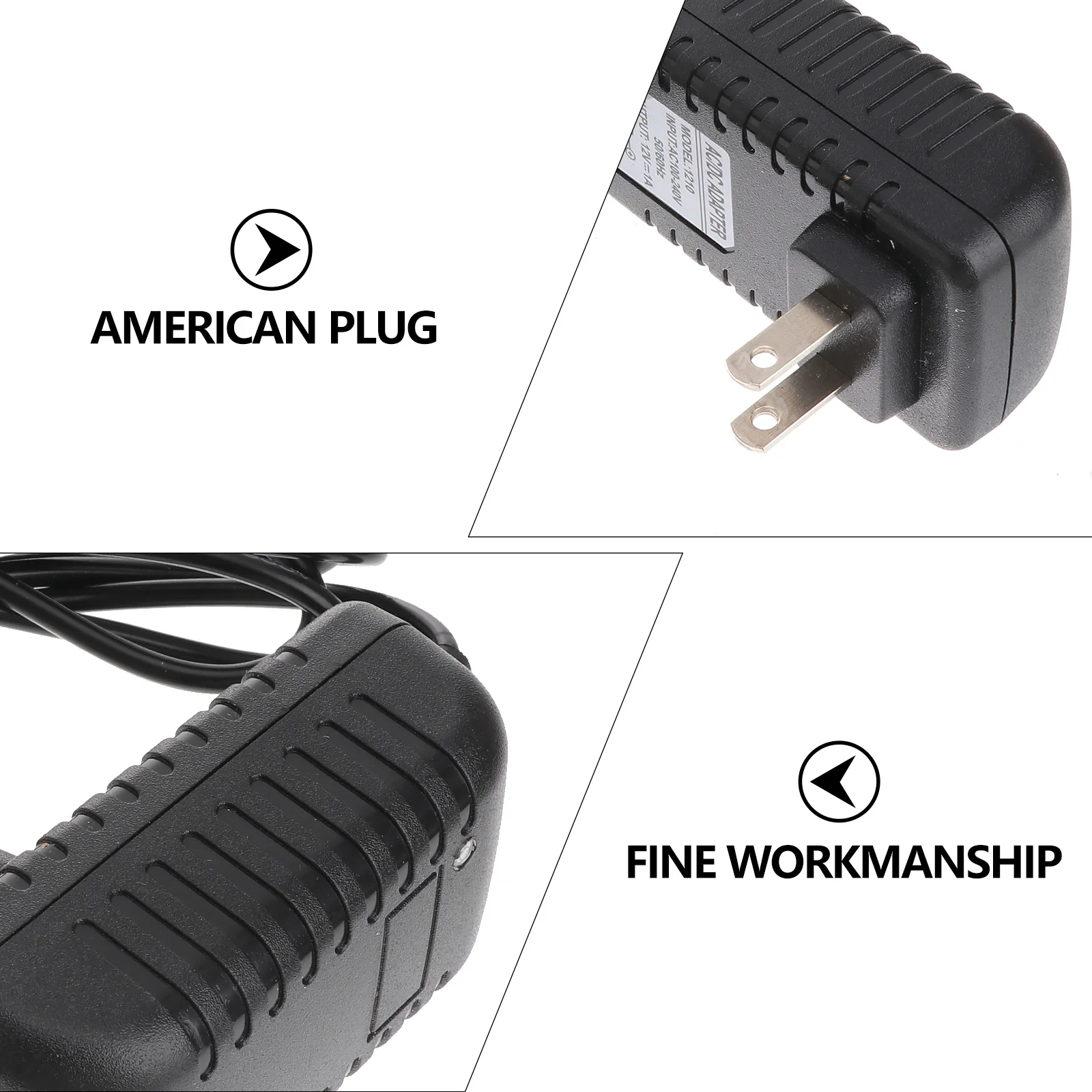 Светодиодный адаптер питания AC110-240V DC12V 1A Импульсный преобразователь для