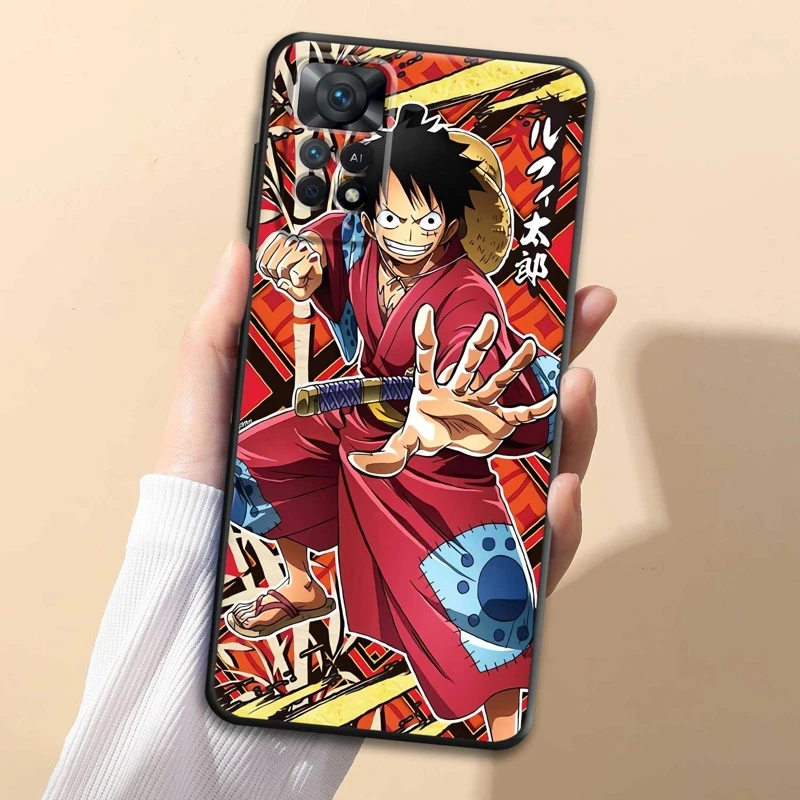 

Anime One Piece Luffy Sabo For Xiaomi Redmi Note 8 9 10 11 12 4G 5G Pro 9S NOTE11 10S 11T 10Pro 8T 11s NOTE12 Case