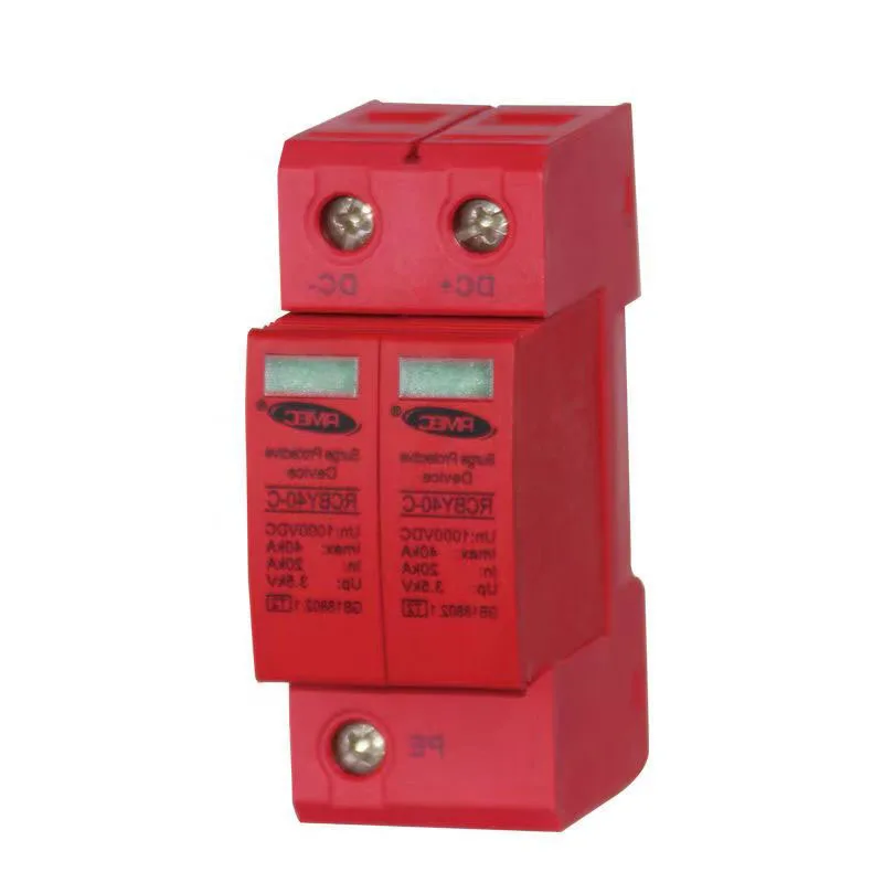 

Solar PV Surge Protective Devices DC Photovoltaic Arrester 2P 40KA with Remote Signal FXD1‑PV40