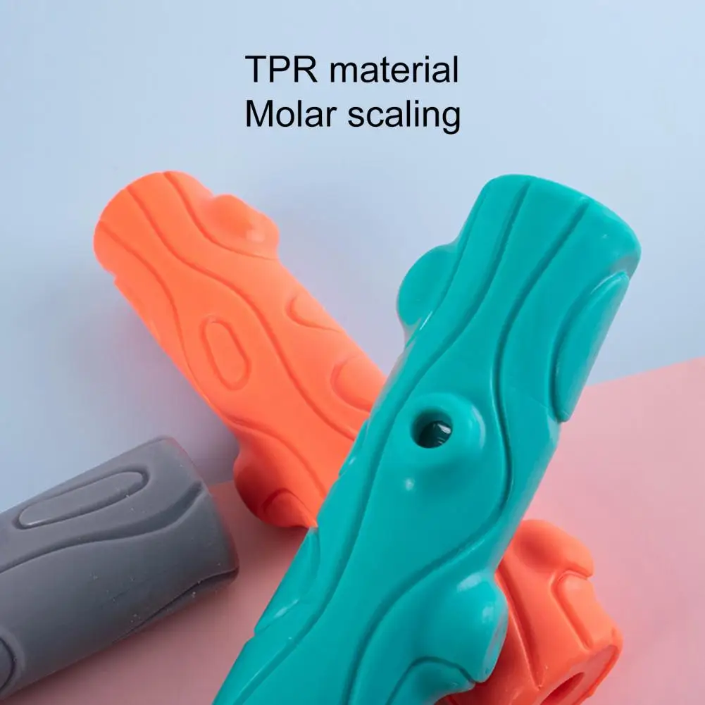 

Safe Dog Teething Toy Built-in Voice Washable Pet Molar Teeth Cleaning Tool Good Toughness Pet Teething Toy Pet Accessories