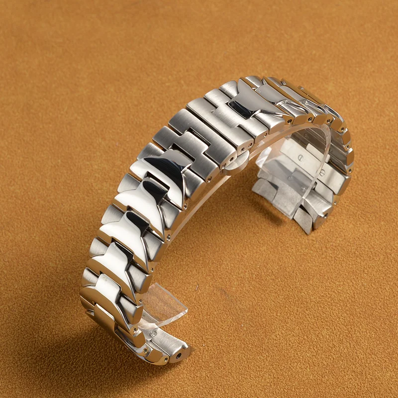 Solid Stainless Steel Watch Strap For Panerai Pam441 111 Men's Steel Watch Belt Watchband Accessories 24mm