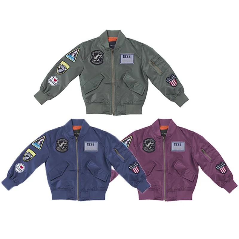 

Куртка на молнии для мальчиков и девочек 2-12 лет, с карманами