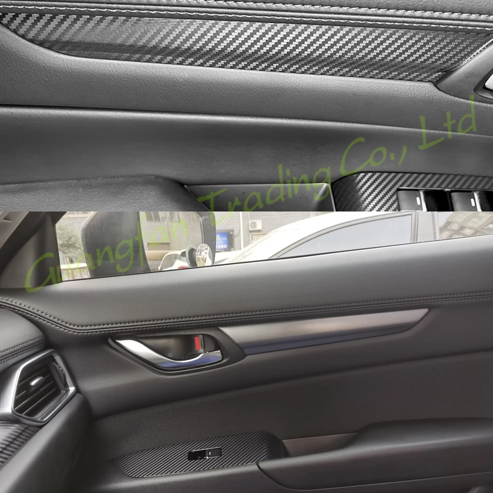 Стайлинг автомобиля 3D/5D углеродное волокно Автомобильный интерьер центральная