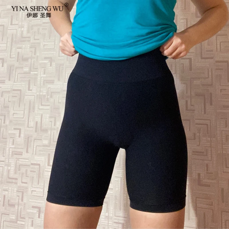 Sports Shorts Yoga Short Women Seamless Fitness Pants High Waist Gym Scanties Sportswear Female Workout Running Breechcloth New