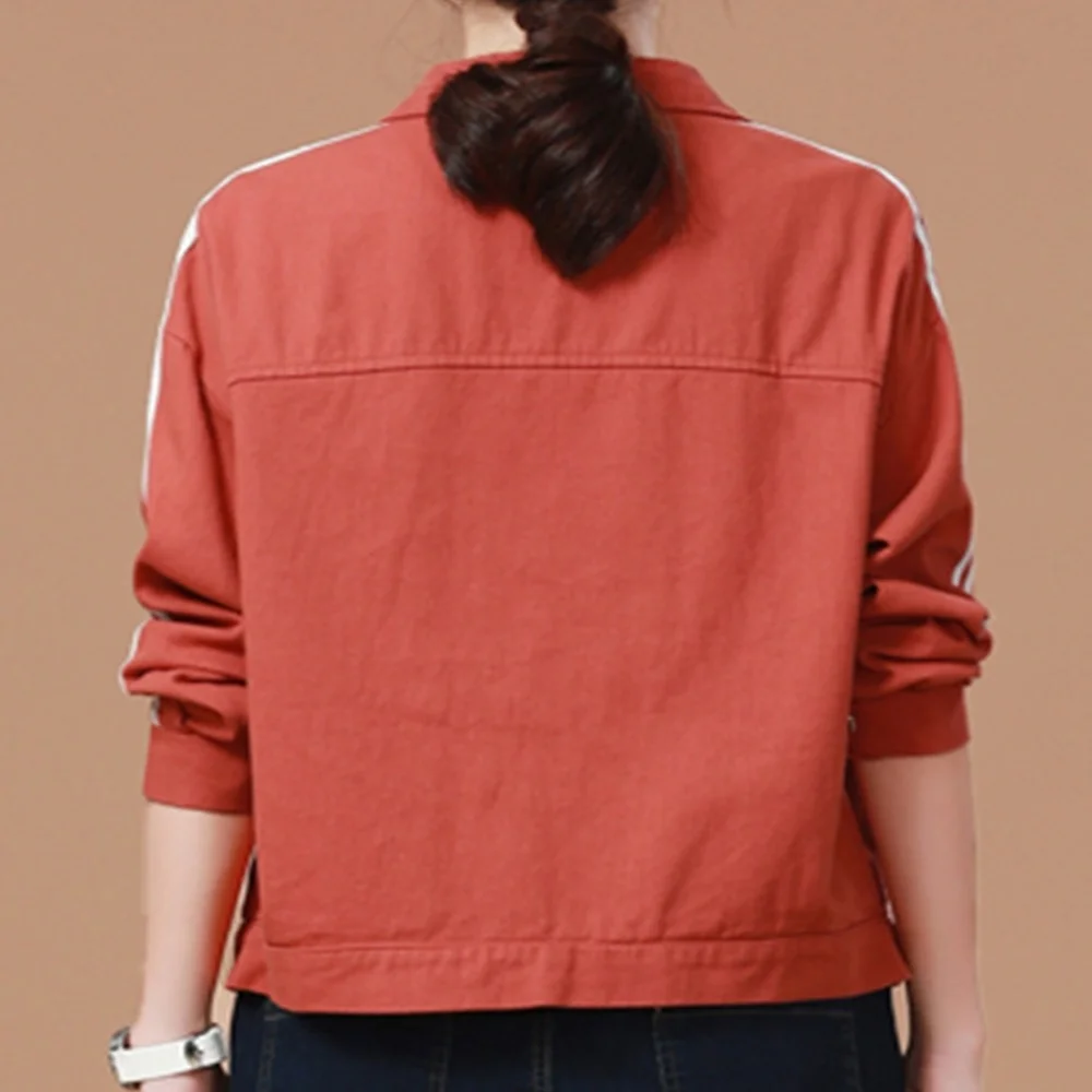 

2022 The vintage short women's spring and relaxed jacket is new for autumn LSY33