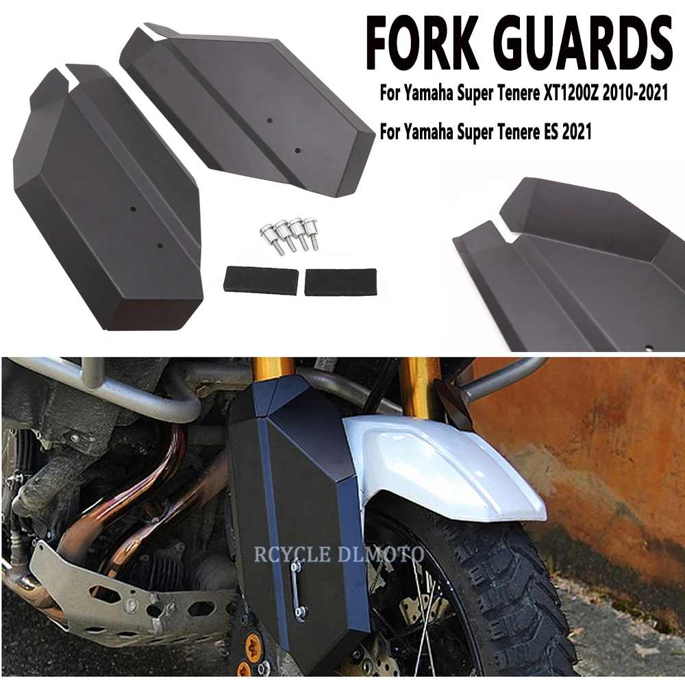 

FOR Yamaha Super Tenere XT1200Z / ES 2010 - 2021 New Black Front Fork Guards Protection XTZ 1200 Motorcycle Accessories