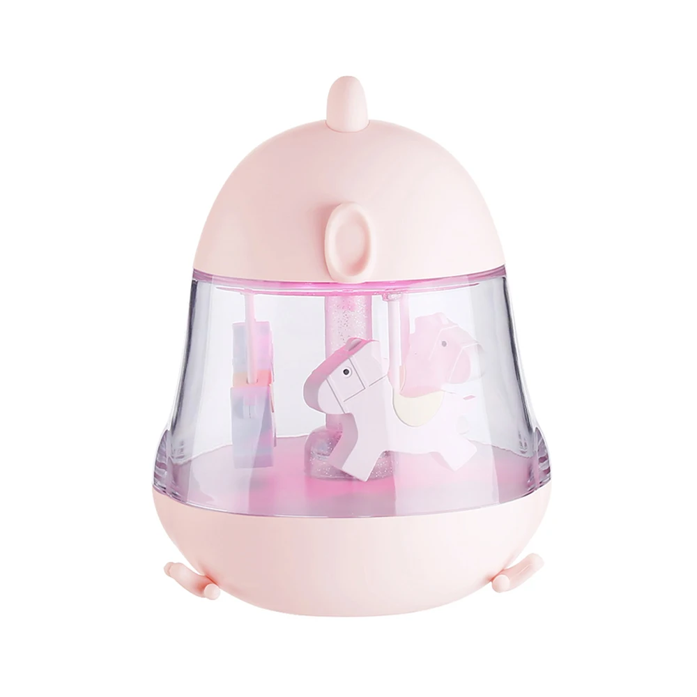 

Светильник в виде карусели для музыки, энергосберегающая Настольная лампа с USB-зарядкой и защитой глаз, светящаяся маленькая настольная лам...