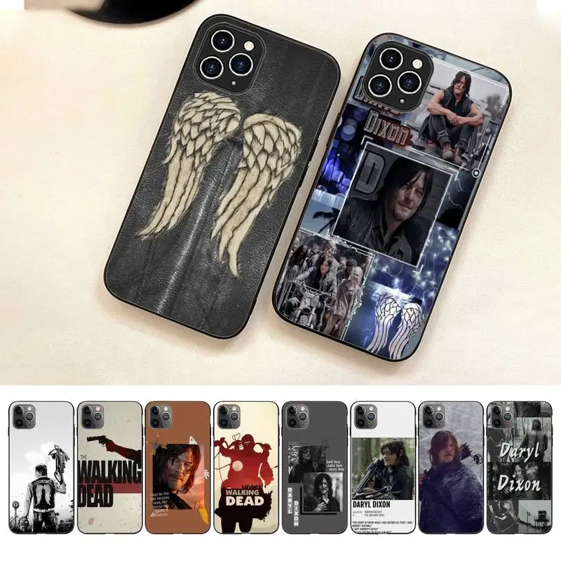 

The Walking Dead Daryl Dixon Phone Case For Iphone 7 8 Plus X Xr Xs 11 12 13 14 Se2020 Mini Pro Max Mobile Iphones Case