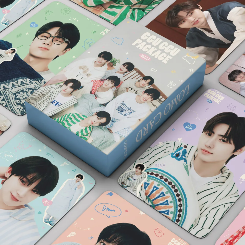 

55PCS/set KPOP Stuff Enhypen GGU New Album Boys Group Photocards High Quality HD Photo Card Postcard For Fans Collection Gift