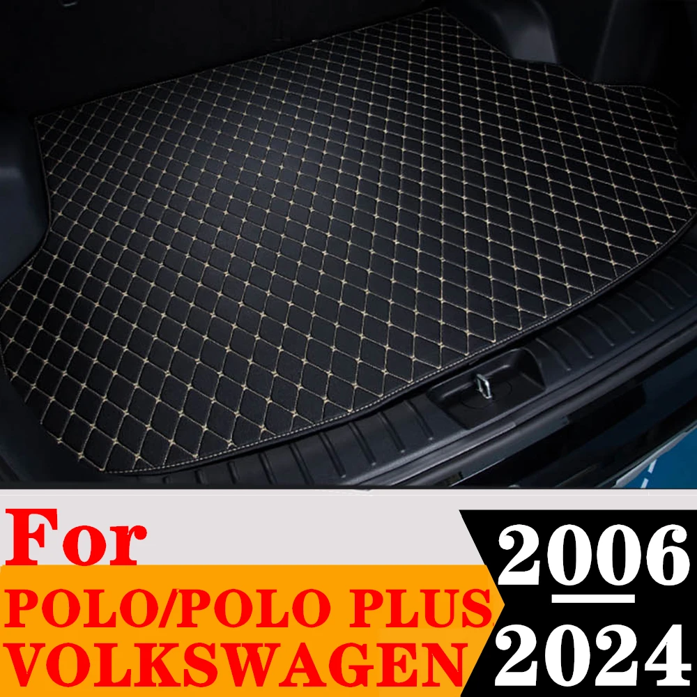 Коврик для багажника автомобиля Volkswagen VW POLO Hatchback 2024 2023 2022 2021-2006 XPE