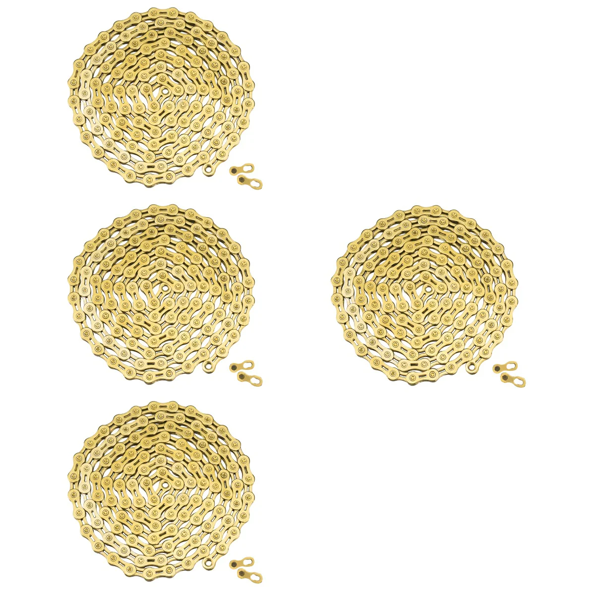 

4 шт. цепь для горного велосипеда, профессиональная велосипедная цепь, сменная велосипедная цепь из углеродистой стали