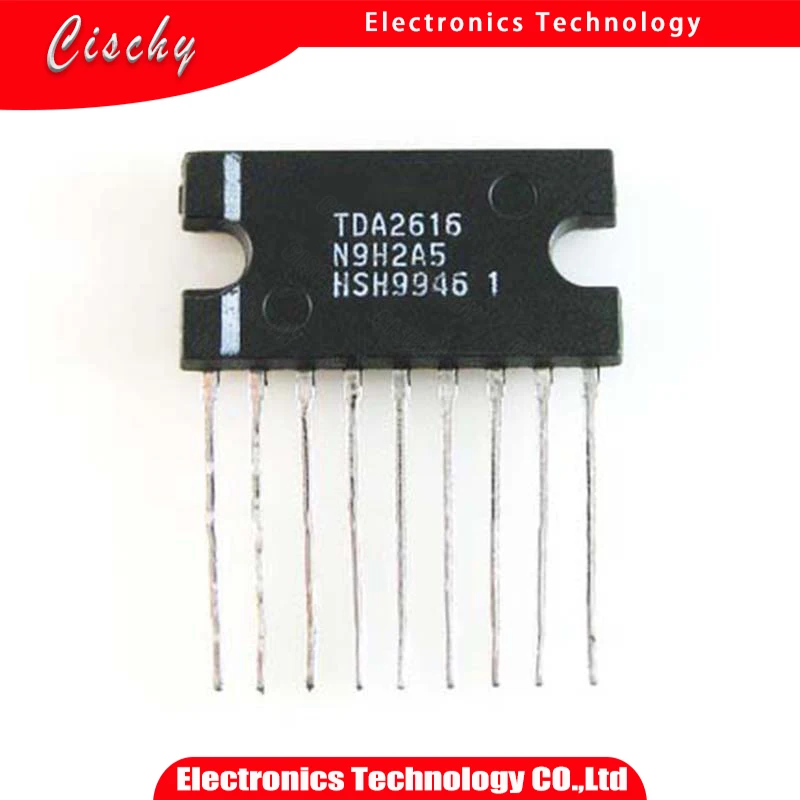 5 Шт. TDA2616 ZIP Аудио Усилитель Мощности IC Интегральные.