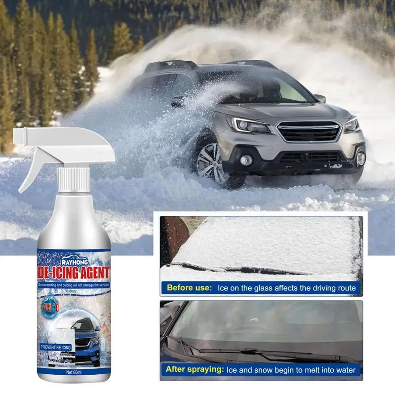 

Автомобильный очиститель от снега Winshield, многофункциональный плавильный агент для распыления снега и оледенения для автомобилей, внедорож...