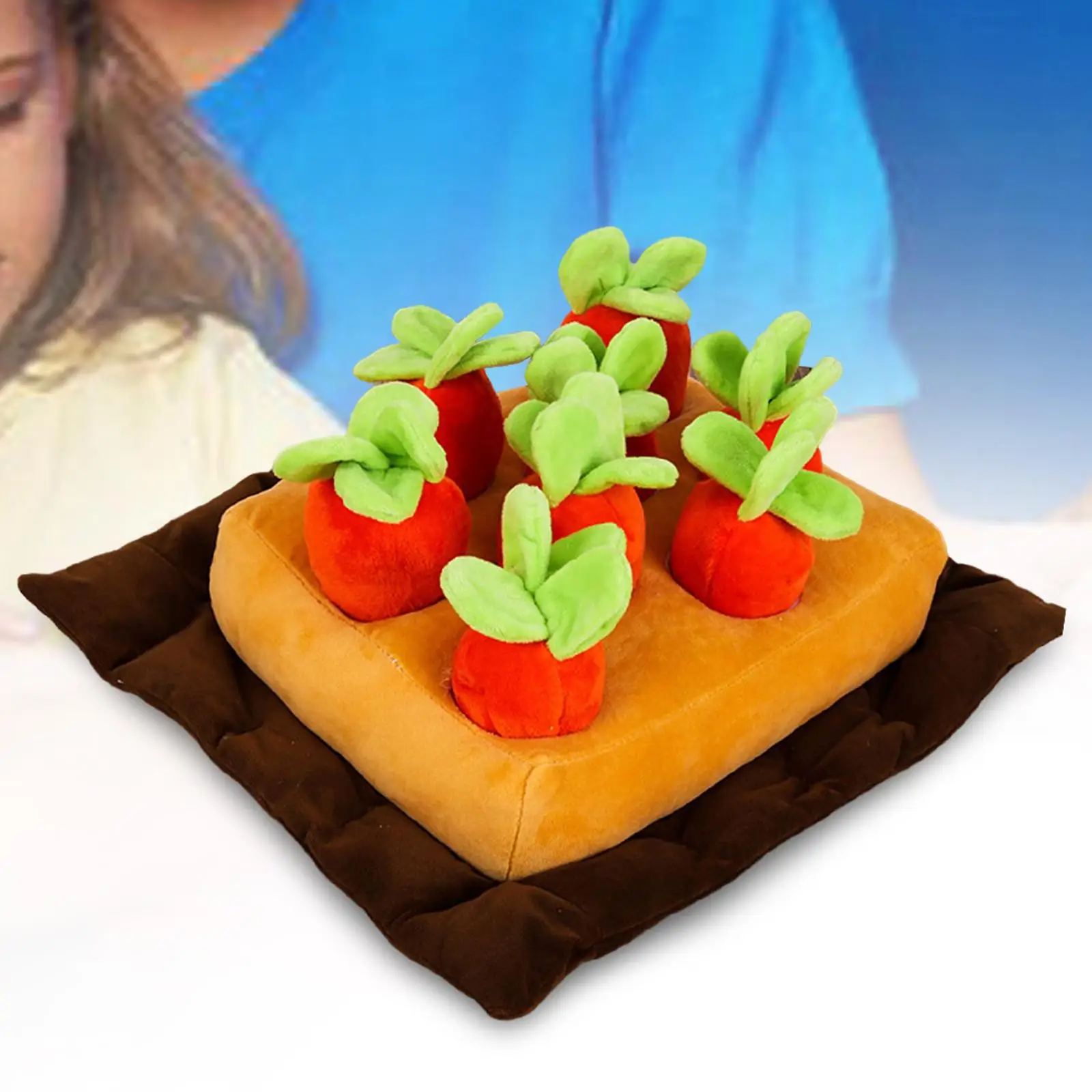 

Игрушки-пазлы в виде моркови, интерактивные игрушки для сада и овощей