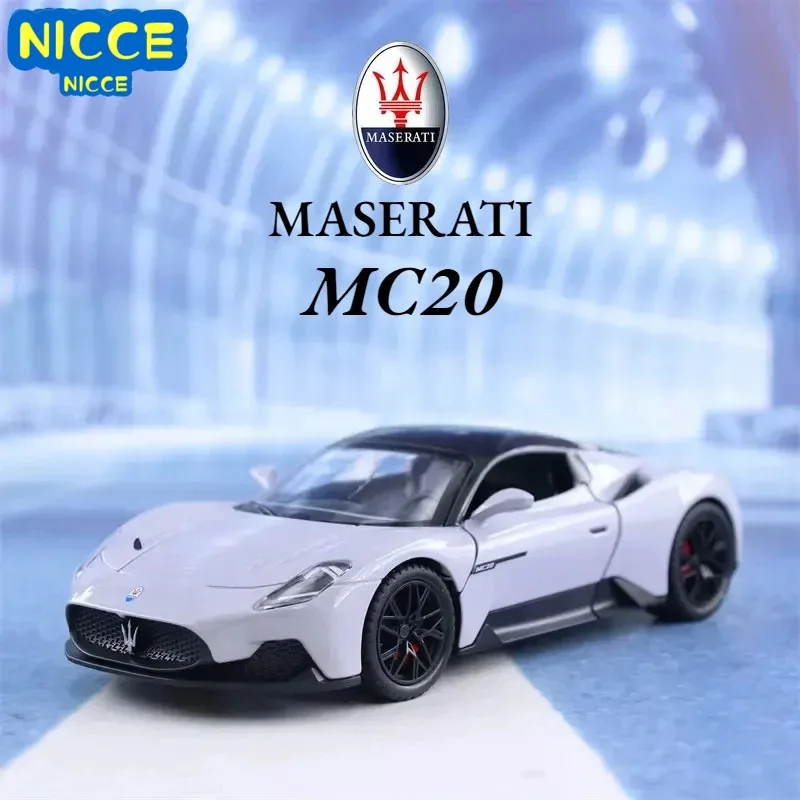 

Nicce 1:24 Maserati MC20 Sports Car High Simulation Diecast Car Metal Alloy Model Car Children's Toys Collection Gifts C164