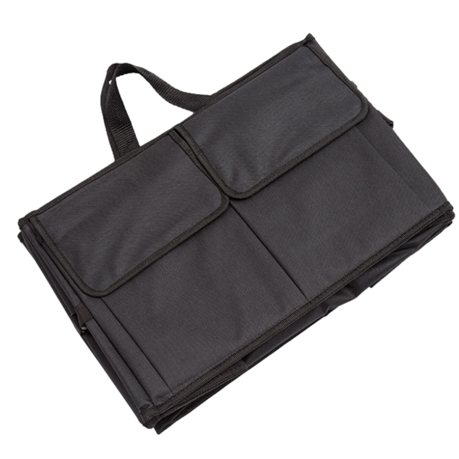 

Car Trunk Organizer Foldable Multi-compartment SUV Cargo Organizer Portable Vehicle Organizer Divider Storage Box Truck & Car