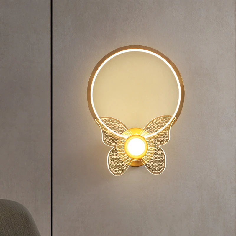 

Light Luxury Stair Wall Lamp Atmosphere Decorative Lamp TV Background Wall Lamp Bedside Table Lamp