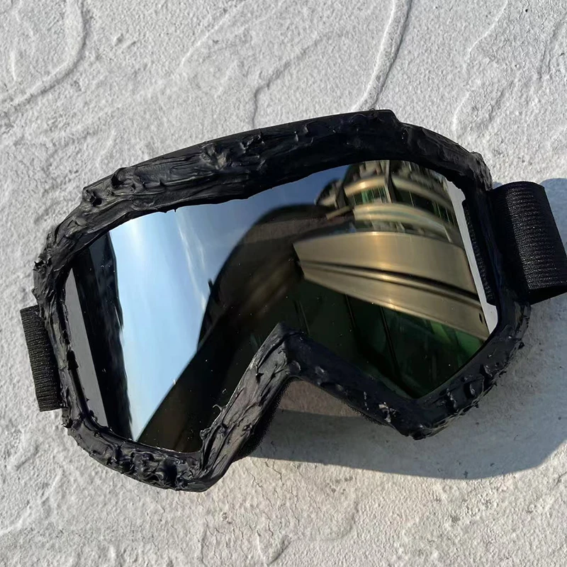 Брендовые дизайнерские солнцезащитные очки женские лыжные уличные большие