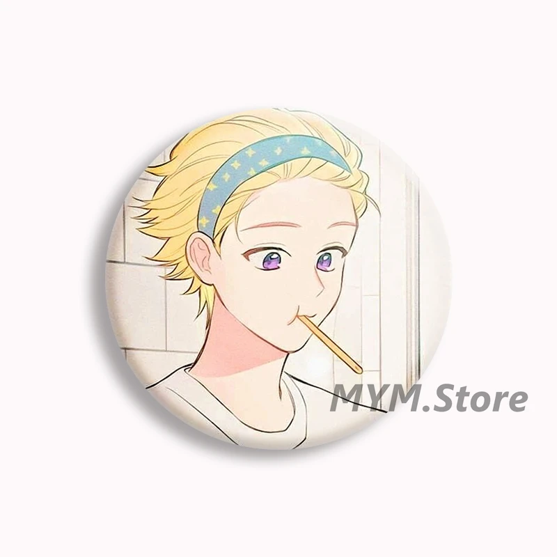 Фото Аниме игра Mystic Messenger кнопка булавка Yoosung Zenny 707 Jumin Saeran брошь значок сумка Декор аксессуары для фанатов коллекционные подарки №4
